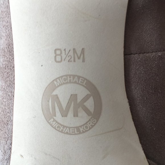Tan suede high heels Michael Kors - Picture 4 of 5